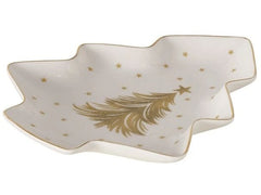 Boltze | Schale Stella | Weiss/Gold