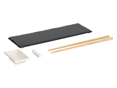 Zeller Present | SUSHI-SET, 4 tlg | Grösse: 30 x 10 x 0,7 cm