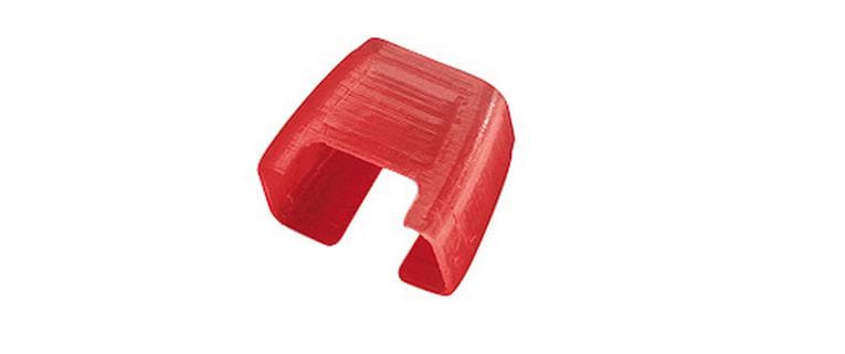 R&M Patchkabel Clips, 20er-Pack, rot