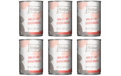 Mjamjam | Cat Dose leckere Mahlzeit KIT | Mahlzeit mit Herzen 6x400g