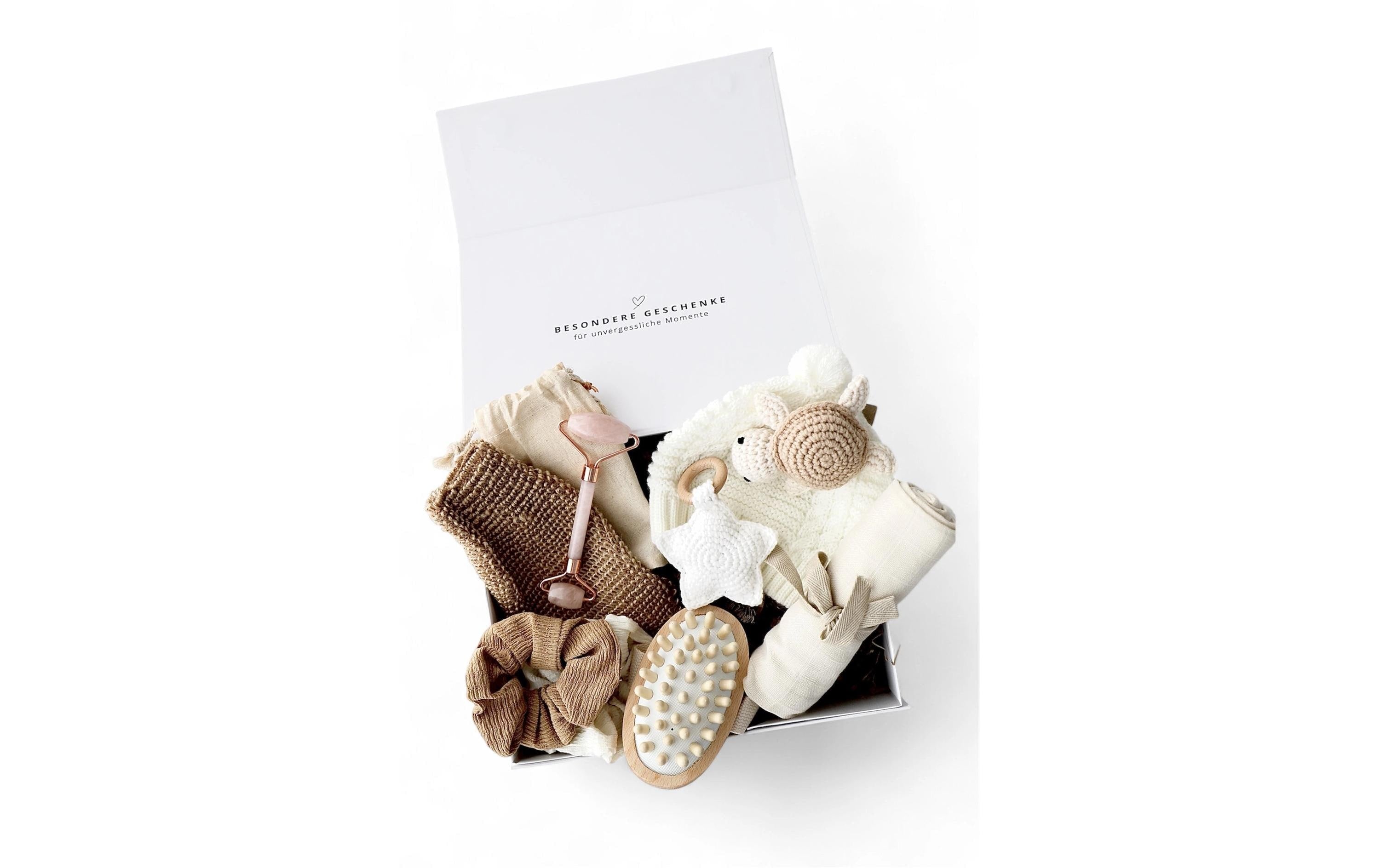 Mama Baby Geschenkbox Elora Weiss