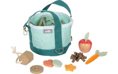 Pferdefutter Set mit Tasche