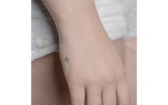 minink | Tattoo Sterne und Punkte | Grösse: S (1.7 cm x 2.5 cm)