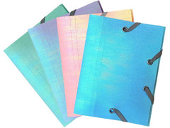 Exacompta | Sammelmappte A6 Candy Tidy | assortiert, PP, 3 Klappen