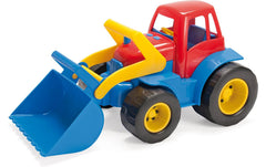 dantoy | TRAKTOR MIT FRONTLADER-PLASTIKRÄDER