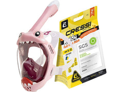 CRESSI | KIDDY KIDS FULL FACE MASK | PINK/PURPLE/WHITE