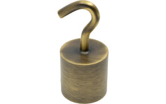 Seilendkappe/Haken 30mm bronziert