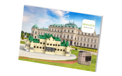 BRIXIES | Schloss Belvedere Postkarte | ca.127 bricks