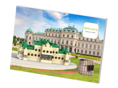 BRIXIES | Schloss Belvedere Postkarte | ca.127 bricks