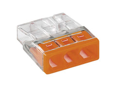 WAGO | Verbindungsklemme 3-fach | 30 Stück 3L 0.5…2.5mm² 24A 450V