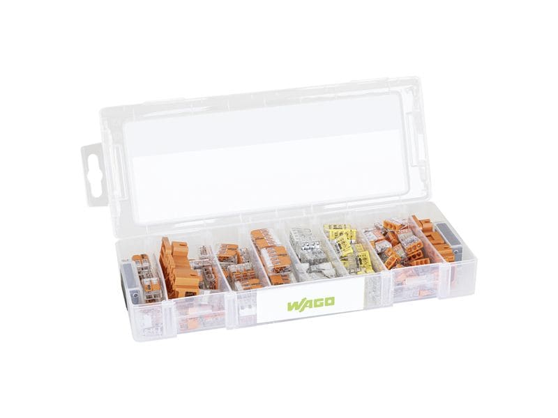 WAGO | Verbindungsklemmen Set 8-teilig | 122 Stück assortiert