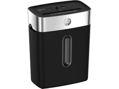 HP Inc. | HP Aktenvernichter OneShred 8CC schwarz | bis 8 Blatt, 15 Liter, Sicherheitsstufe 4