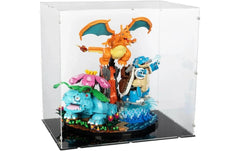 iDisplayit | Acryl-Display LEGO 72152 Pokémon | Mit schwarzem Boden