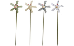 Arti Casa | Gartenstecker, assortiert | Marienkäfer, Länge 40 cm