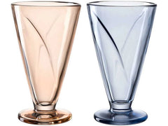 LEONARDO | Schale blau/apricot 360ml | 6 Stk