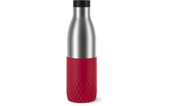 Emsa | Bluedrop Trinkflasche 0.7 L d.Rot | sleeve dunkelrot