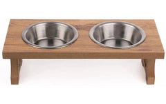 Paws & Whiskers | Futterbar inkl. Näpfe | 14 cm, 1 L