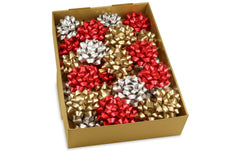 Pattberg | Geschenkmaschen | 30 Schleifen Ø 80 mm, assortiert