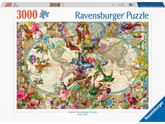 Ravensburger | Weltkarte mit Schmetterl.