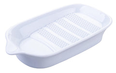 Fackelmann | Ingwerreibe Hobel New China Bone | 153x83x30mm, weiss, Keramik
