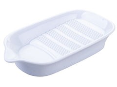 Fackelmann | Ingwerreibe Hobel New China Bone | 153x83x30mm, weiss, Keramik