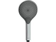 Wenko | Duschkopf 12 cm silber grau | mit Wasserspar-System
