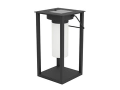 EGLO Leuchten | EGLO Solar-LED Laterne Usigni | schwarz weiss