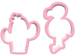 BackshopSchweiz | Backshop Ausstechformen Flamingo&Kaktus | Set 2 Stk