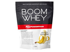 PowerFood | Boom Whey | 1000g Geschmack: Crazy Banana
