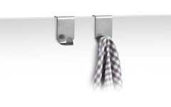 Zeller Present | Handtuchhaken Inox | Grösse: 4 x 4.8 x 6.4 cm (L x B x H)