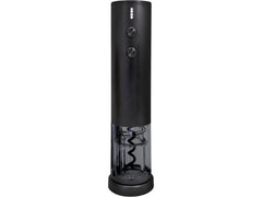 Vin Bouquet | Elektrischer Korkenzieher | Mit USB Charge, Schwarz