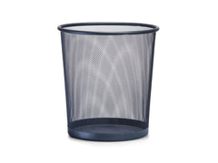 Zeller Present | Papierkorb Mesh anthrazit | Grösse: 26 x 26 x 28 cm (L x B x H)