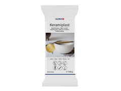 Glorex | Modelliermasse Keramiplast weiss | 500 g
