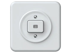 Hager | ORIGIN UP Druckschalter SCHEMA 3 | bel m Frontl, mit QuickConnect Steckkl, ws
