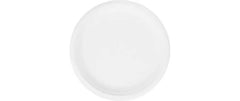 Verive | Teller weiss 23cm 50 Stk. | 1 Pack à 50 Stk. Zuckerrohr