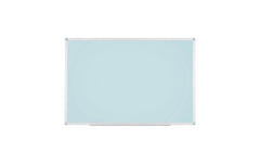 Bi-Office | AYDA Whiteboard, 120x90cm | Alu/hellblau, Stifteablage, lack. Stahl