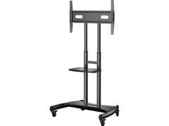 Audioraq | TV Stand Pro 4474 | bis 85, aus Metall, schwarz, max. 90kg