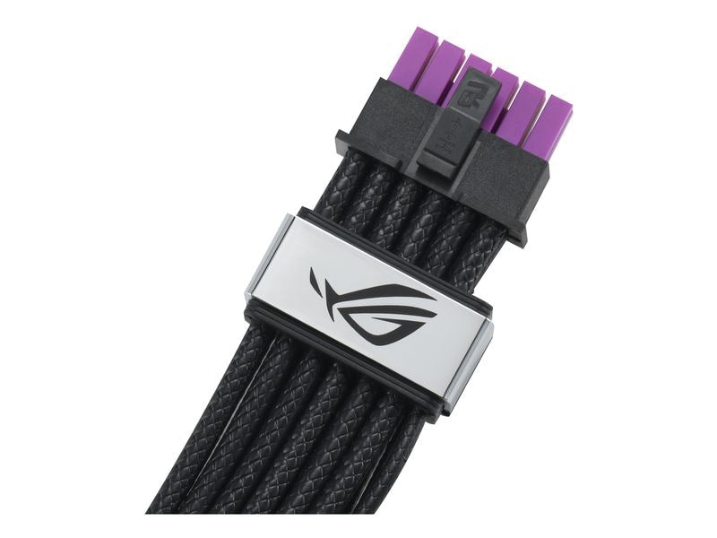 ASUS | PSU Zub. ASUS SYM 12-V-2x6-PCIe-Kabel BL | Schwarz, sleeved, 750mm, ATX 3.1, PCIe 5.1