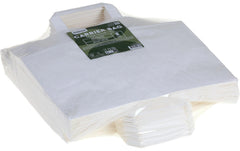 belesse | nature Papiertragetasche weiss | 50 Stk, 70g/m2, 32x27+22cm