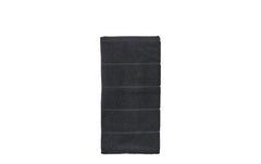 Zone Denmark | Zone Duschtuch Sauna 70x140 cm, Black | 100% Baumwolle, 600g