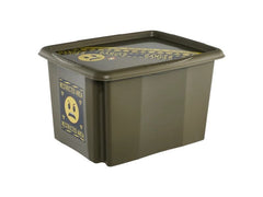 keeeper | Dreh-/Stapelbox mit Deckel 30 l | Karolina Emoji Danger
