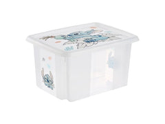 keeeper | Dreh-/Stapelbox mit Deckel 15 l | Karolina Stitch