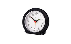 Hama | Wecker Classic, ohne Ticken | Schwarz/Weiss