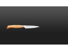 Wok | Officemesser Olive | Olivenholz geschmiedeter Sollinger Stahl
