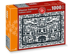 Carta.Media | Puzzle mit 1000 Teilen Scherenschnitt