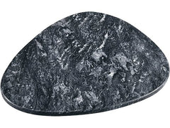 Kesper | Servierplatte Marmor dreieckig | Grösse: 30 x 25 x 1,0 cm