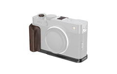 Smallrig | L-Shaped Mount Plate | with Wooden Handle for FUJIFILM X-E5 (Bl)