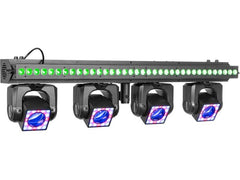 BeamZ | ShowBar-GO-Vibe | Effekt, 4x Heads, 4x40W, RGBW, LED 36x2W