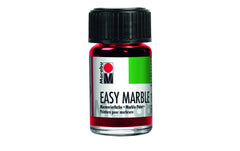 Marabu | Marmorierfarbe Easy Marble | 031 Kirschrot, 15 ml, 1 Stk
