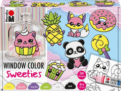 Marabu | Window Sweeties | 6 x 25ml, farbig